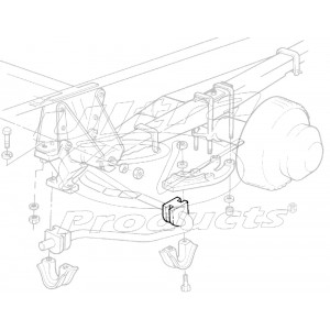 00346897  -  Bushing - Rear Sway Bar